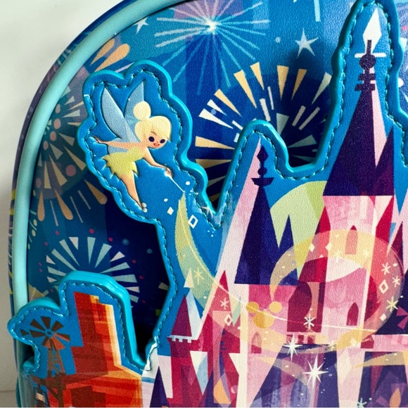 NWT. Disney Loungefly backpack. Joey Chou captures adorable Disney characters - Picture 4 of 16